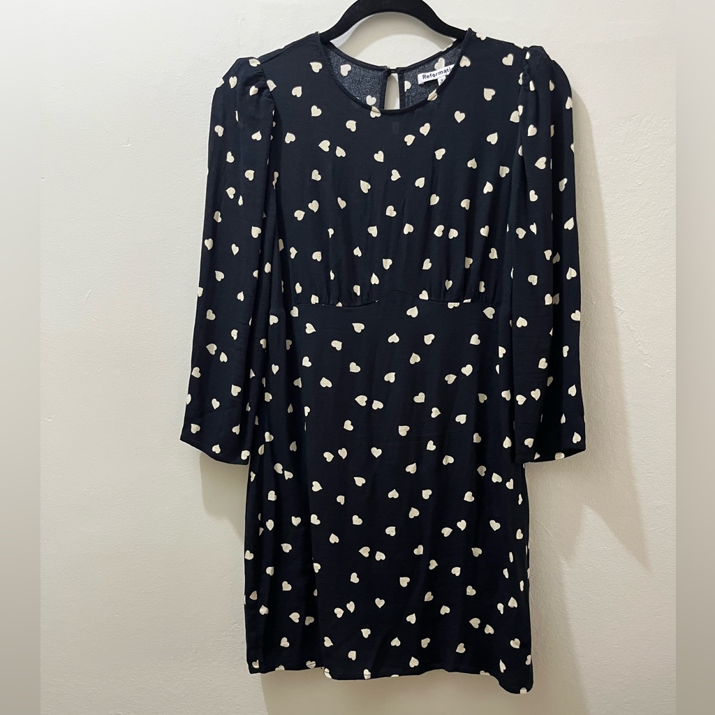 Reformation Brantley Dress In Luv It Size 6
